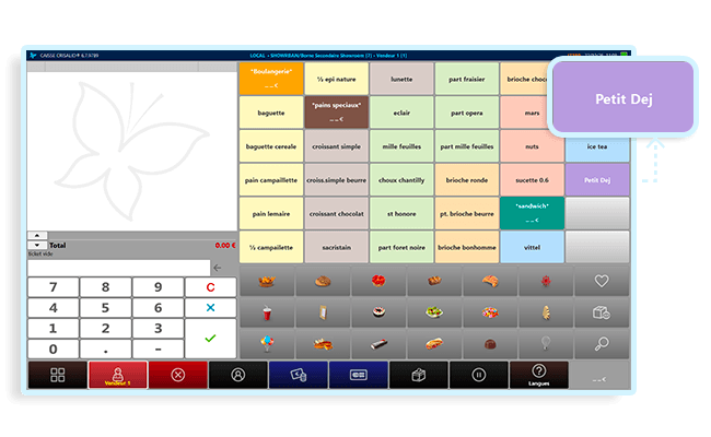 Solveur de menu avec touche dédiée Solveur de menu avec touche dédiée