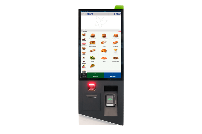 Borne de commande interactive Borne de commande interactive