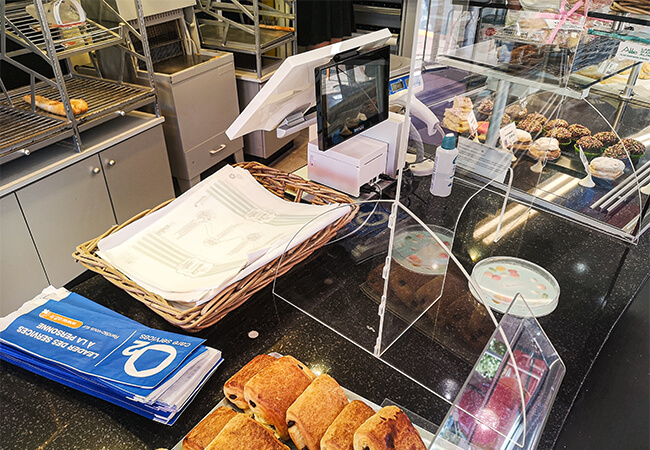 Installation caisse enregistreuse boulangerie pâtisserie Wisniewski