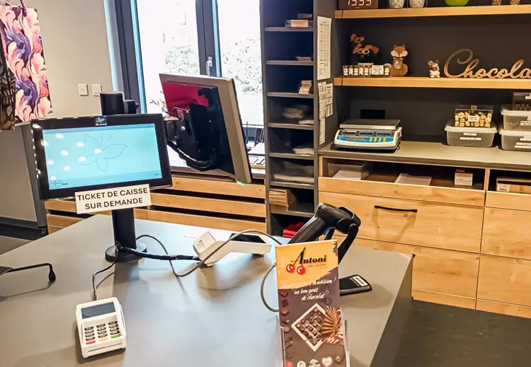 Caisse enregistreuse chocolatier Antoni