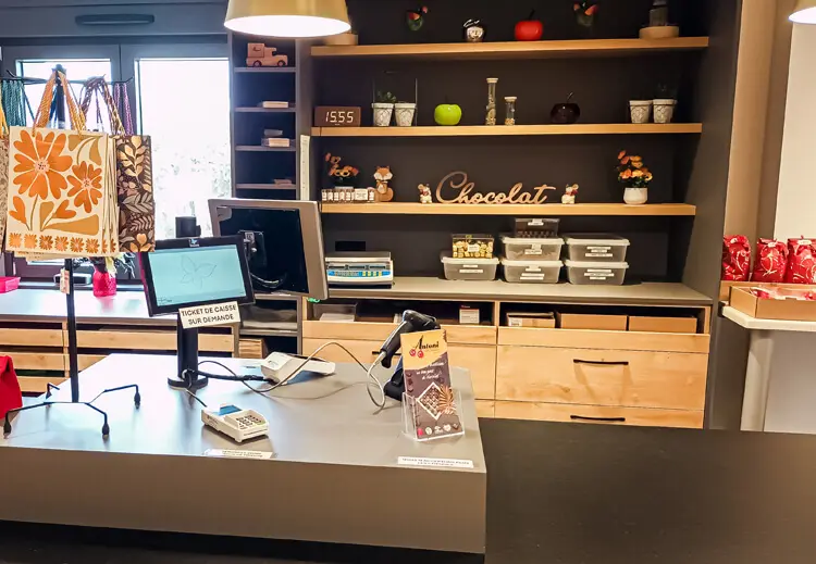Caisse enregistreuse chocolatier Antoni
