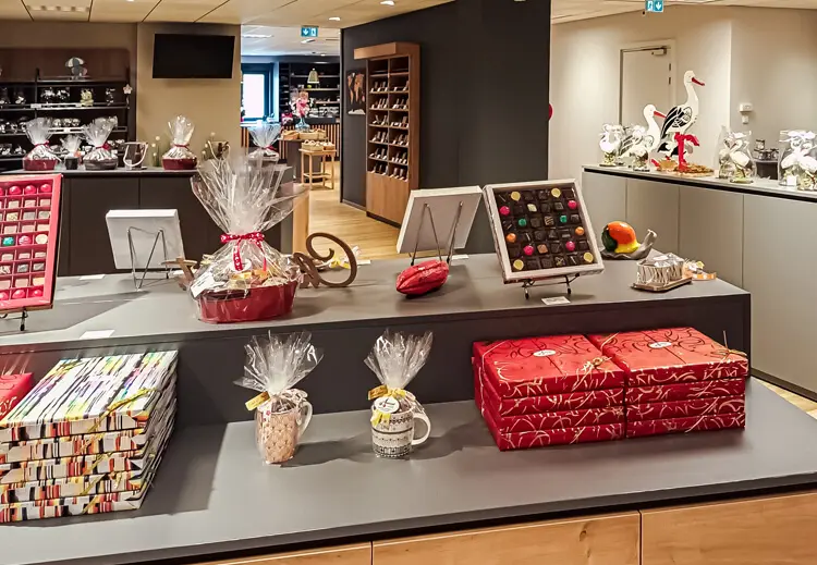 Installation client chocolatier Antoni