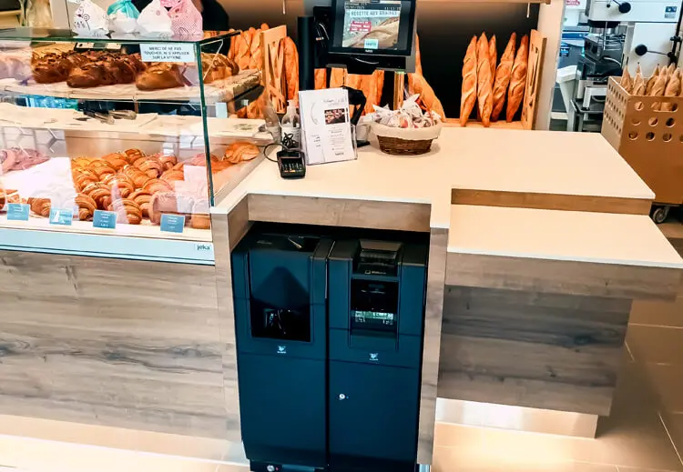 Monnayeur automatique boulangerie L&M Offendorf