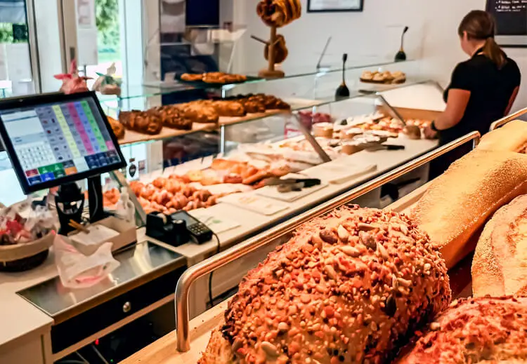 Caisse enregistreuse boulangerie L&M Offendorf