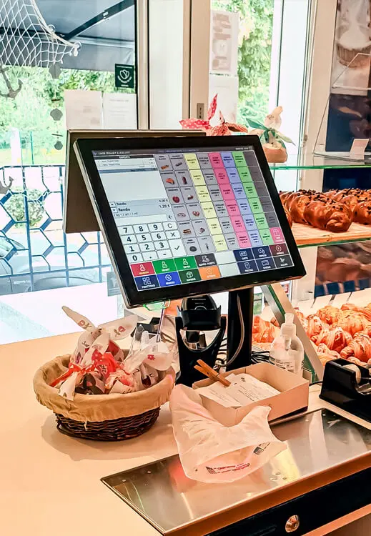 Caisse enregistreuse boulangerie L&M Offendorf