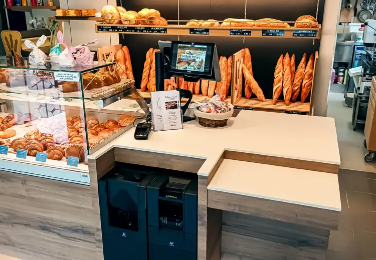 Monnayeur automatique boulangerie L&M Offendorf