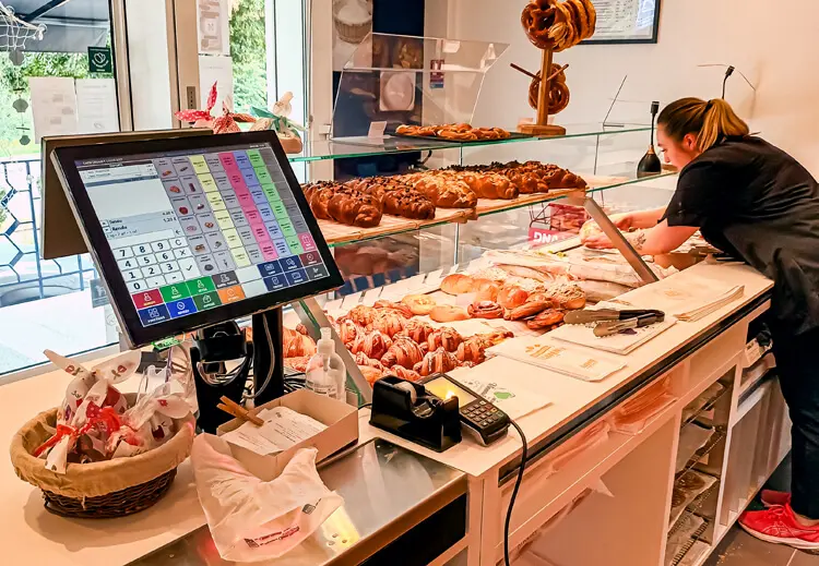 Caisse enregistreuse boulangerie L&M Offendorf