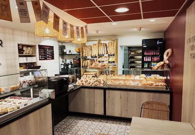 Installation caisse enregistreuse boulangerie Chez Victor & Rémy