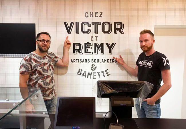 Installation caisse enregistreuse boulangerie Chez Victor & Rémy