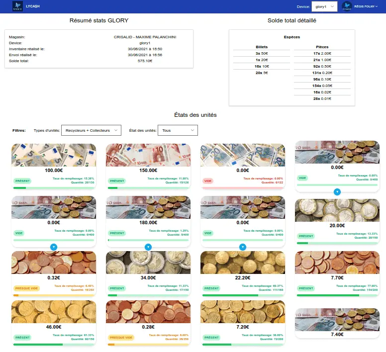 Application Crisalid Lycash