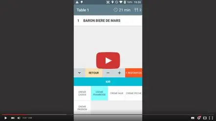 Commentaires obligatoires sur le portable de commande