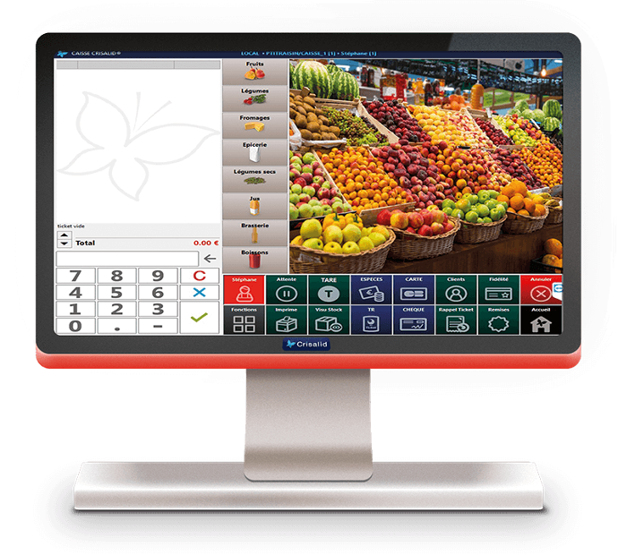 Logiciel de caisse épicerie primeur