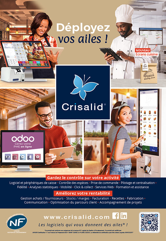 Publicité Crisalid France Snacking n°72