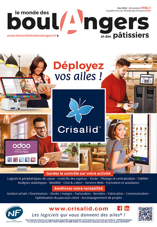 Publicité Crisalid Monde des Boulangers 154