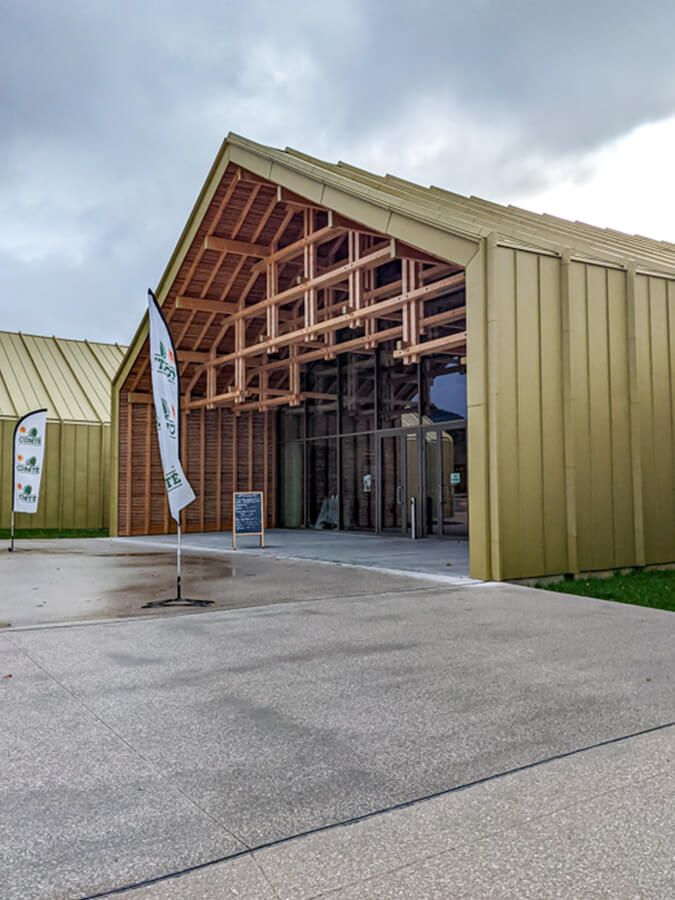 Installation caisse enregistreuse Musée Maison du Comté