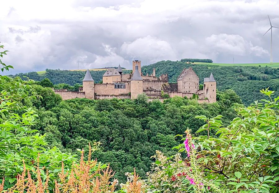 Installation caisse enregistreuse Château de Bourscheid