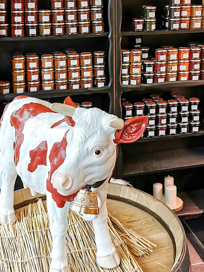 Installation caisse enregistreuse fromagerie Aux Fromages d'Or