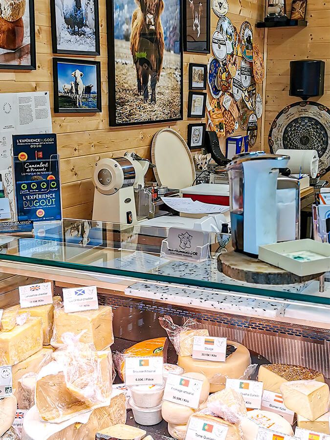 Installation caisse enregistreuse fromagerie Aux Fromages d'Or