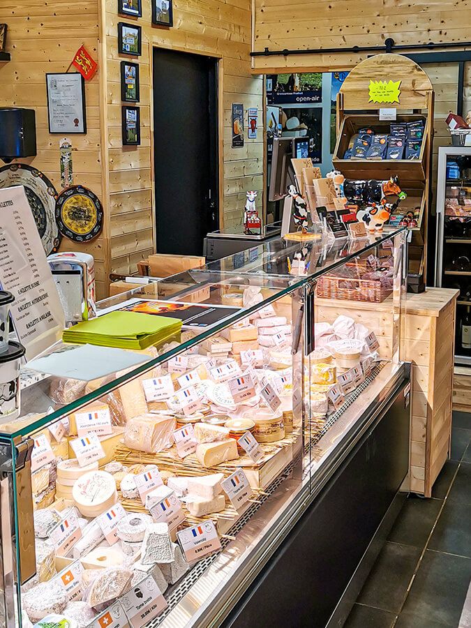 Installation caisse enregistreuse fromagerie Aux Fromages d'Or