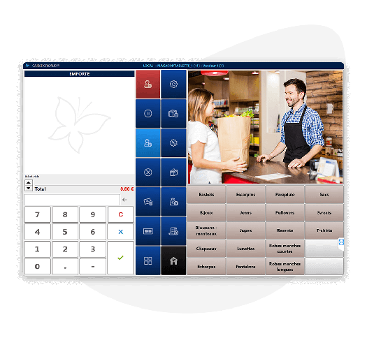 Logiciel de caisse commerce de détail