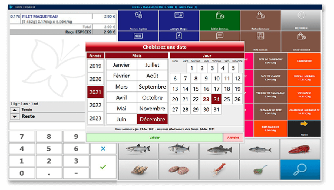Commandes et livraisons poissonnerie Commandes et livraisons poissonnerie