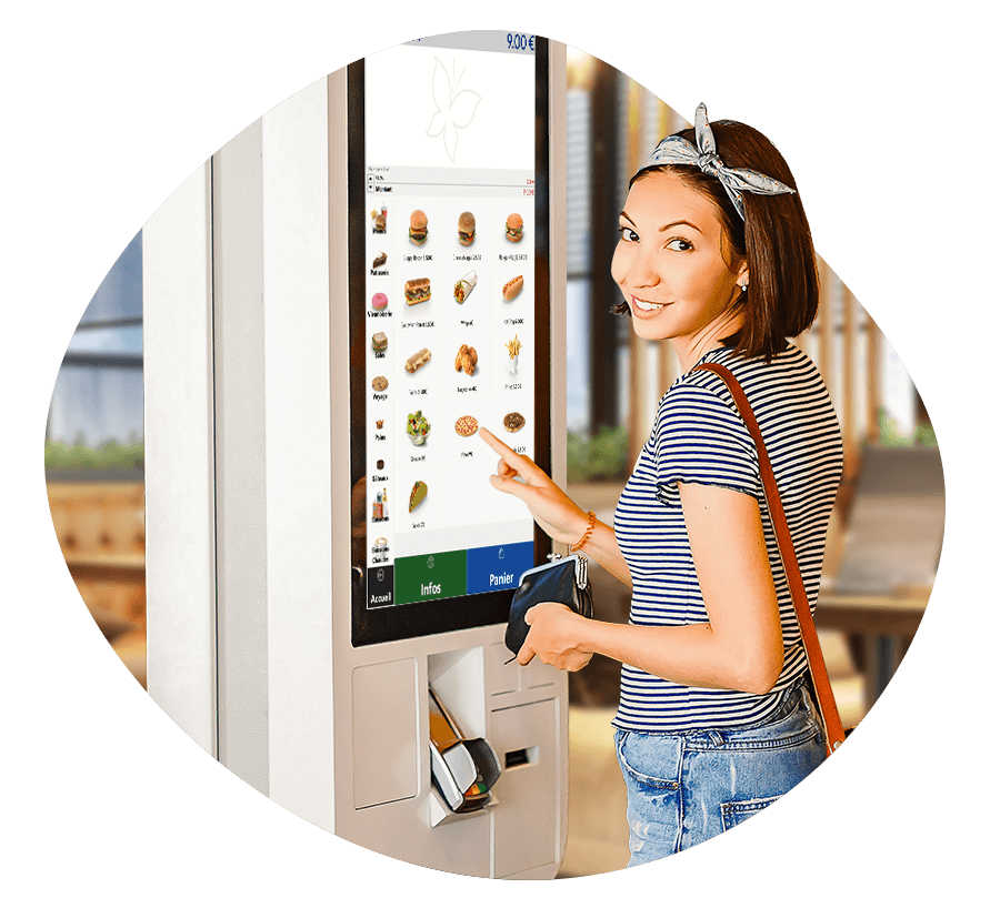 Borne de commande interactive Borne de commande interactive