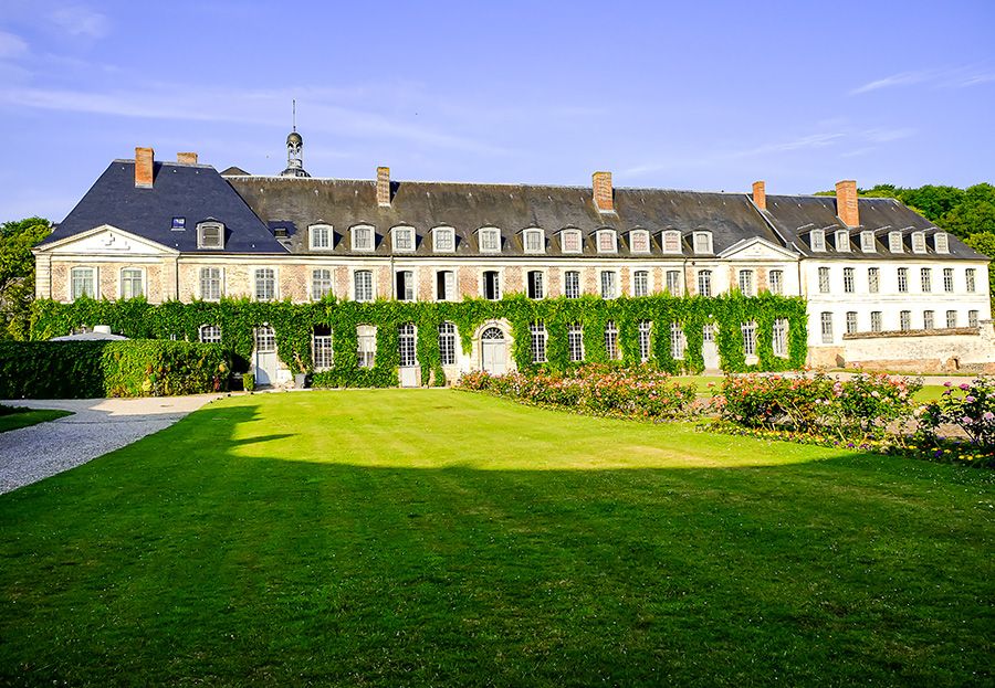 Installation caisse enregistreuse Abbaye de Valloires