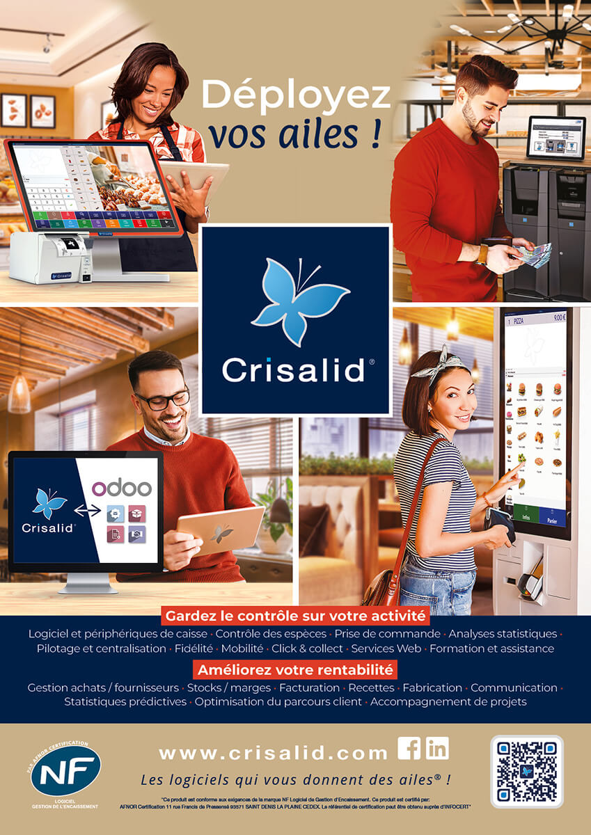Publicité Crisalid Honoré le Mag n°44