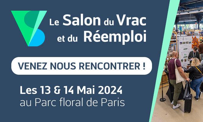 Crisalid au salon du vrac et du réemploi 2024