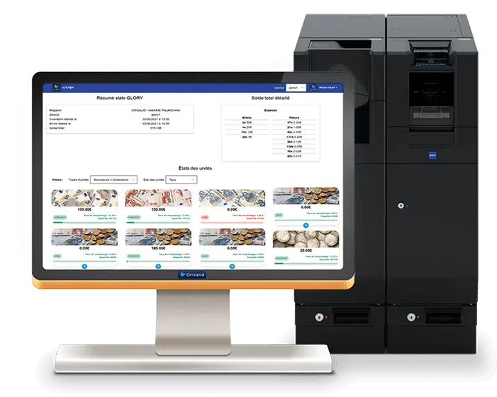 Monnayeur Glory CI-10 et application Lycash Monnayeur Glory CI-10 et application Lycash