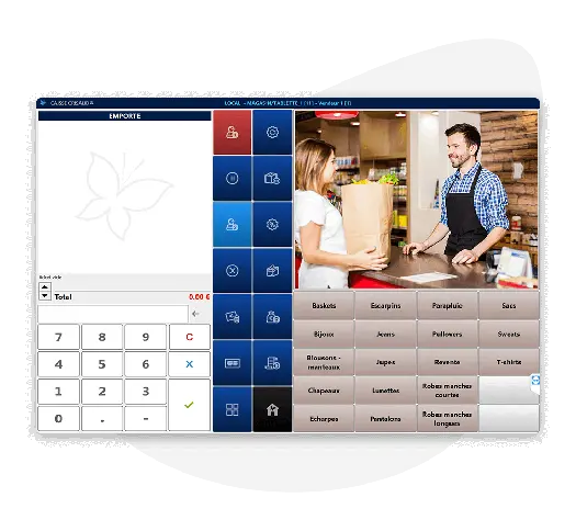 Logiciel de caisse commerce de détail
