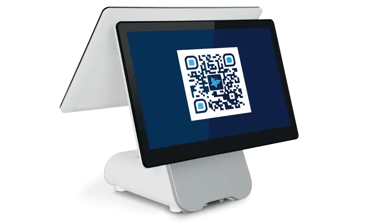 Pack monétique Crisalid Verifone écran arrière