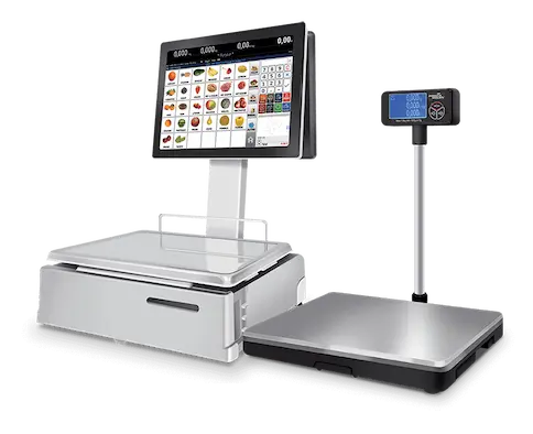 Balance professionnelle connectée à la caisse