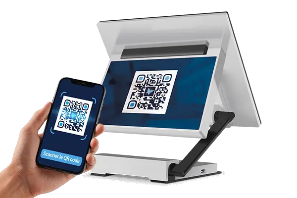 Caisse compatible avec les différents modes de paiement