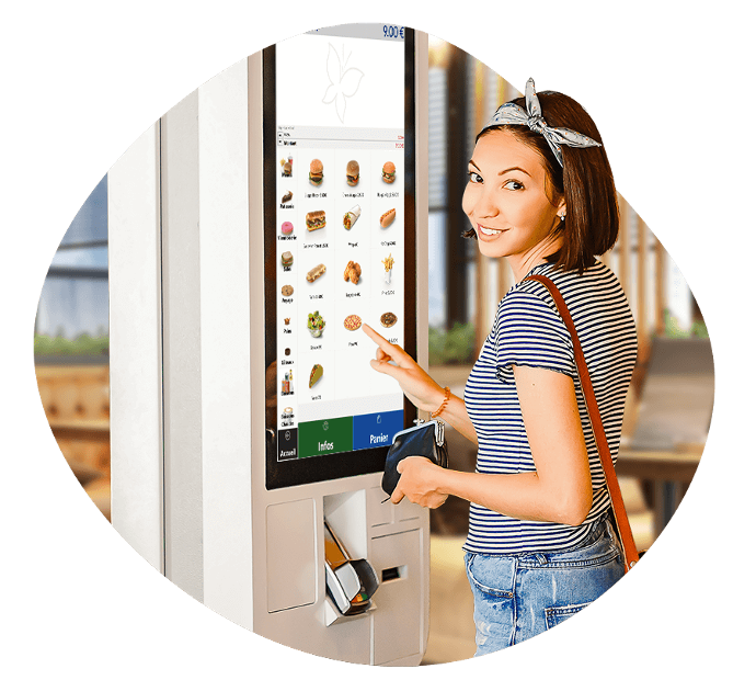 Borne de commande interactive Borne de commande interactive