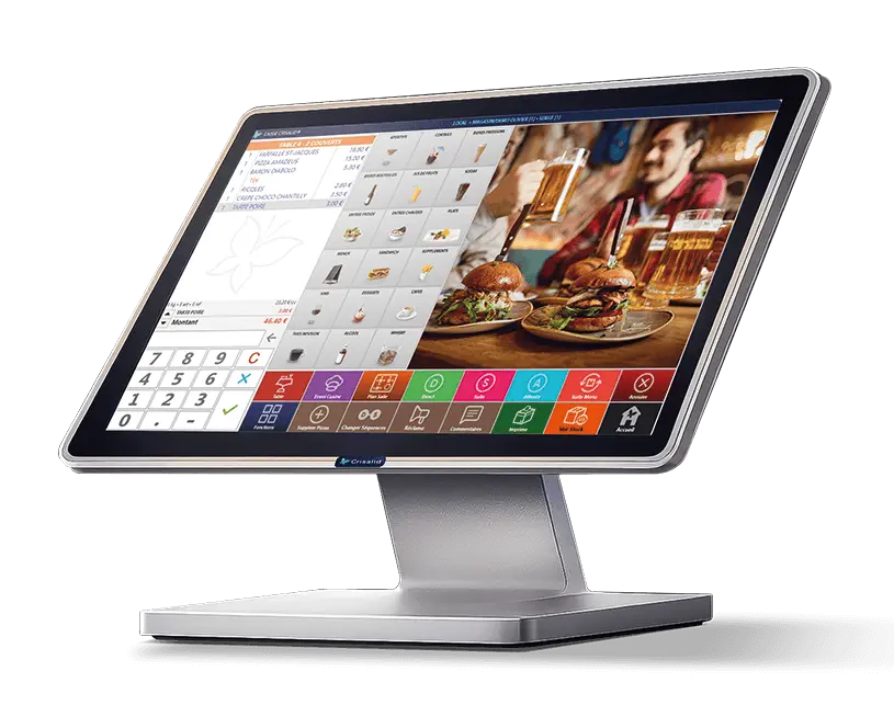 Caisse enregistreuse fast-food, bar & café