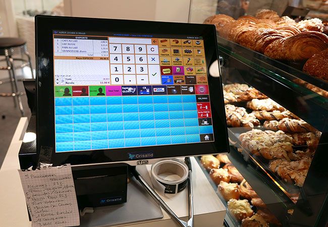 Installation monnayeur automatique boulangerie Au Pain de Mary