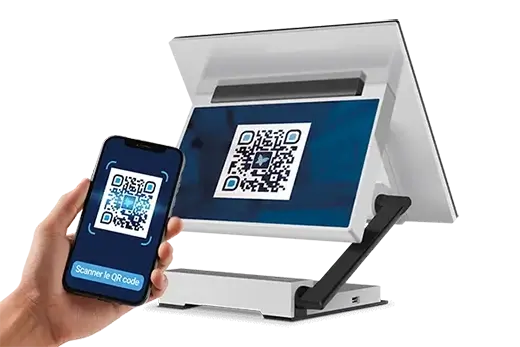 Caisse compatible avec les différents modes de paiement