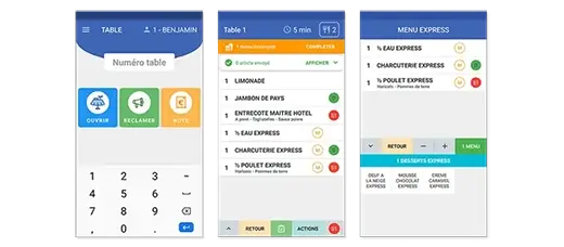 Application mobile gestion commande