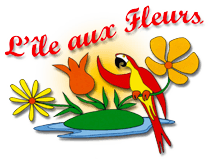 Logo fleuriste Ile aux Fleurs