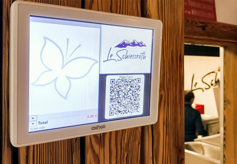 Ecran additionnel pour ticket paperless