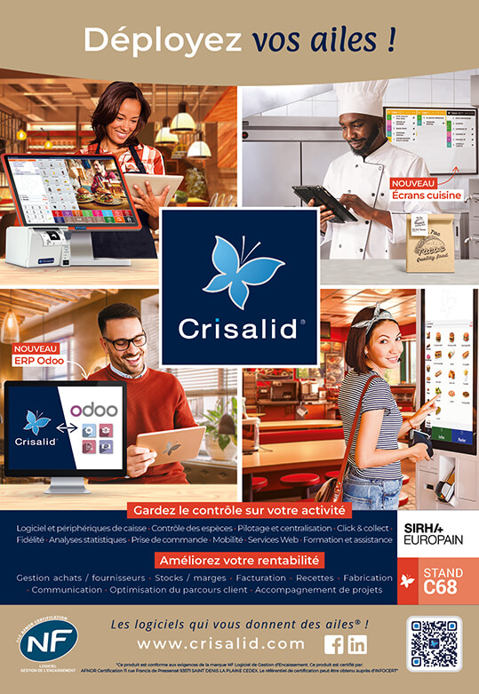 Publicité Crisalid France Snacking n°73