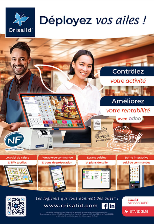 Publicité Crisalid France Snacking n°73