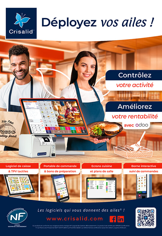 Publicité Crisalid France Snacking n°73