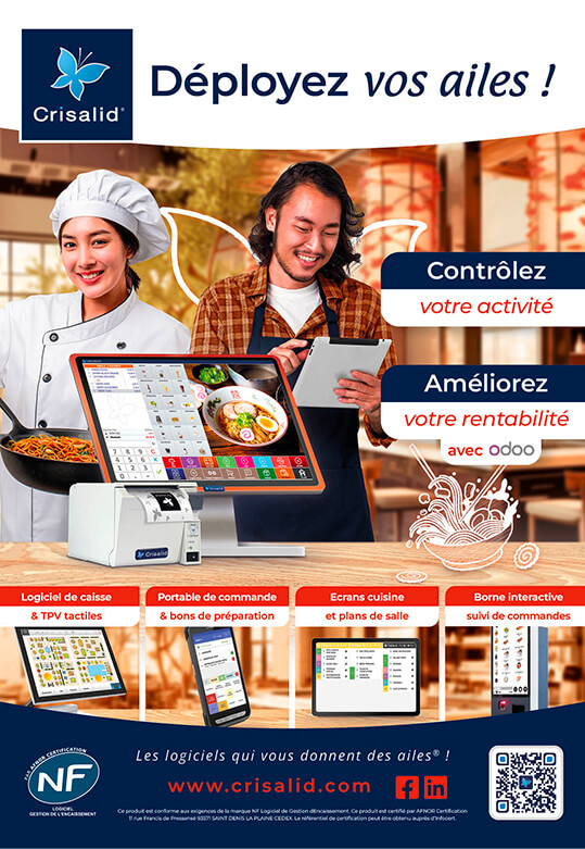 Publicité Crisalid France Snacking n°73